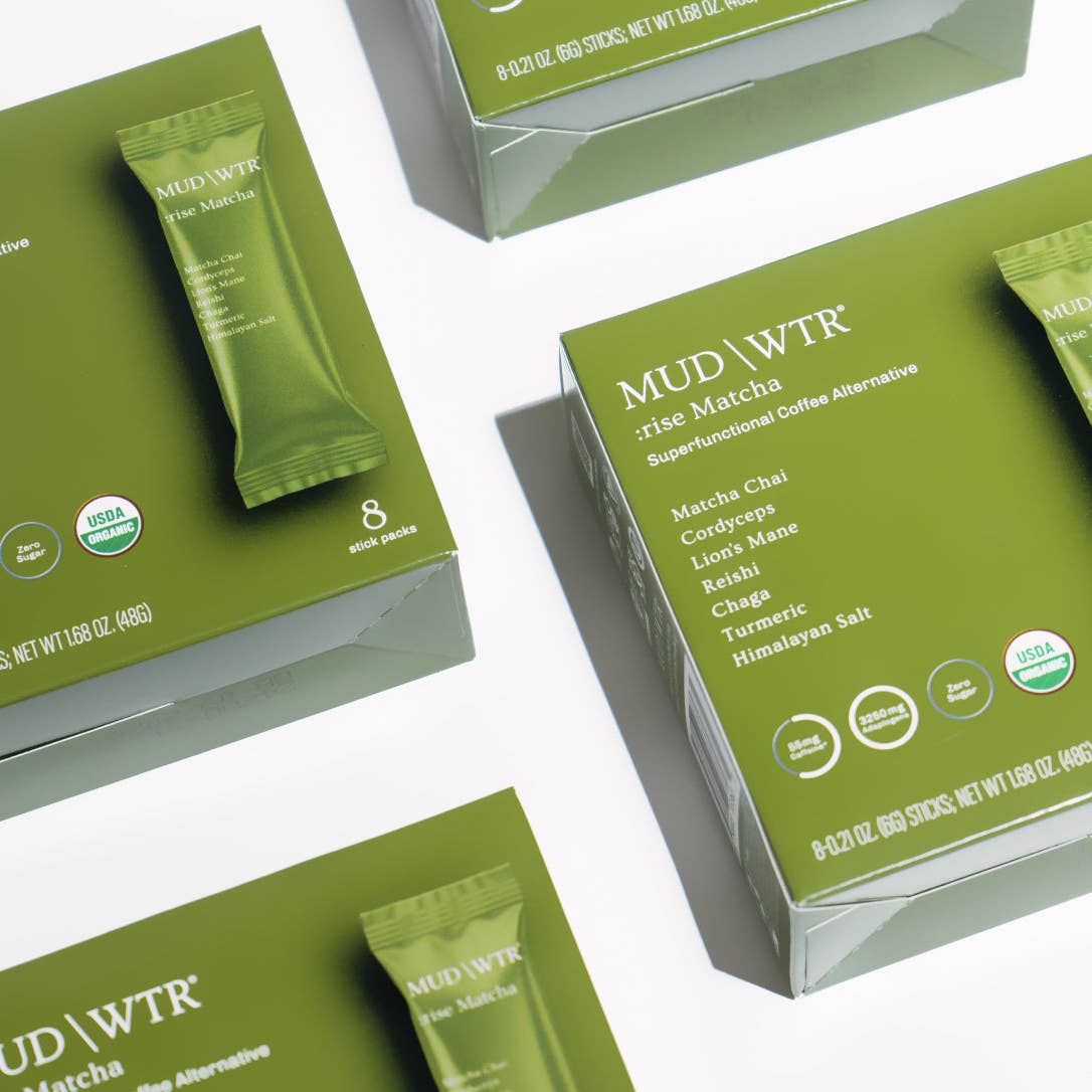 JTTP Products MUD\WTR |Matcha Stick Packs | 8 servings available in Joshua Tree at JT Trading Post