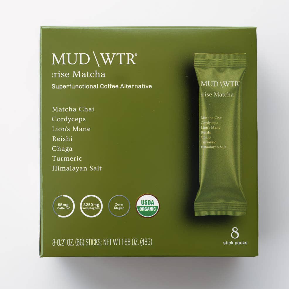 JTTP Products MUD\WTR |Matcha Stick Packs | 8 servings available in Joshua Tree at JT Trading Post