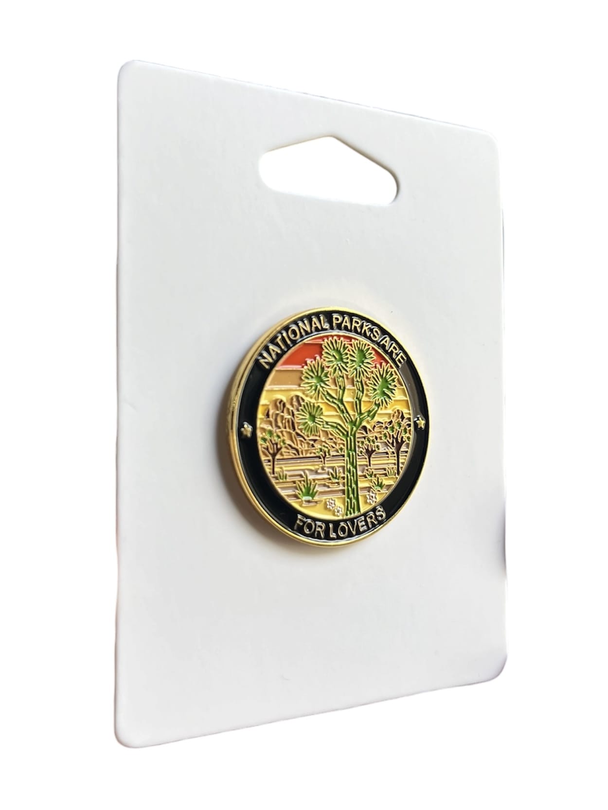 JTTP Products National Parks are For Lovers JT Pin available in Joshua Tree at JT Trading Post