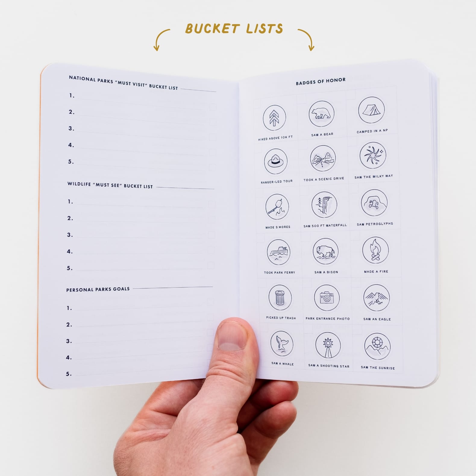 JTTP Products National Parks Passport Stamp Journal available in Joshua Tree at JT Trading Post