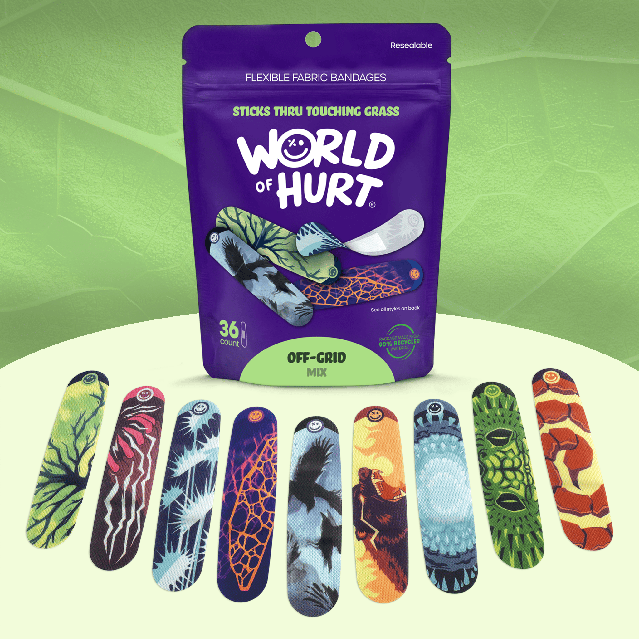 JTTP Products World of Hurt Bandages available in Joshua Tree at JT Trading Post