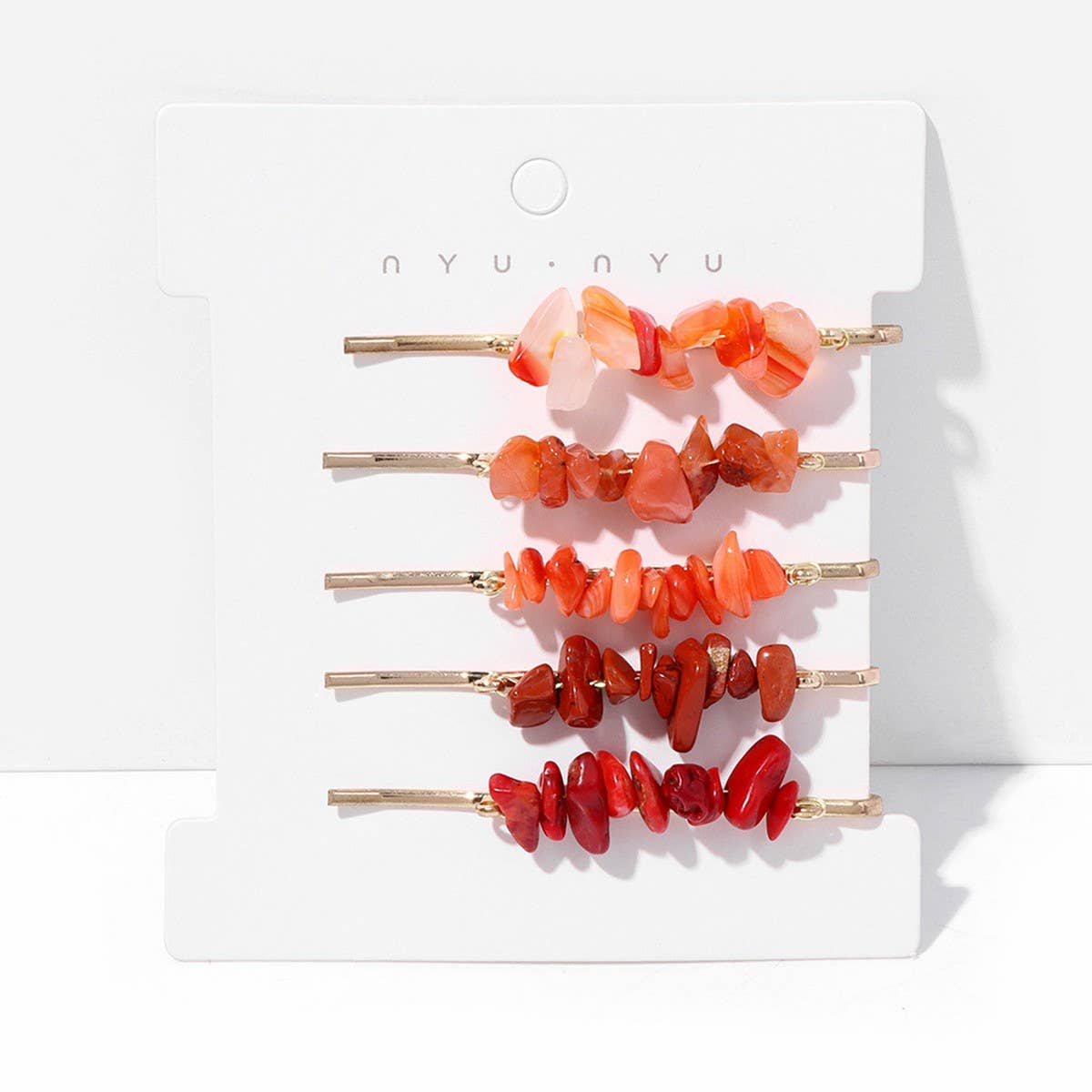 JTTP Products Natural Stone Hair Clip Set available in Joshua Tree at JT Trading Post