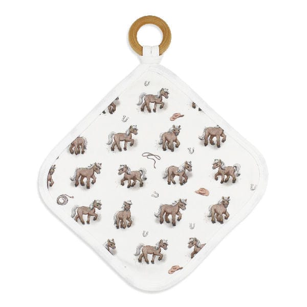 JTTP Products Organic Little Lasso Baby Teether Ring available in Joshua Tree at JT Trading Post