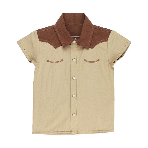 JTTP Products Organic Western Kids Botton Up Shirt available in Joshua Tree at JT Trading Post