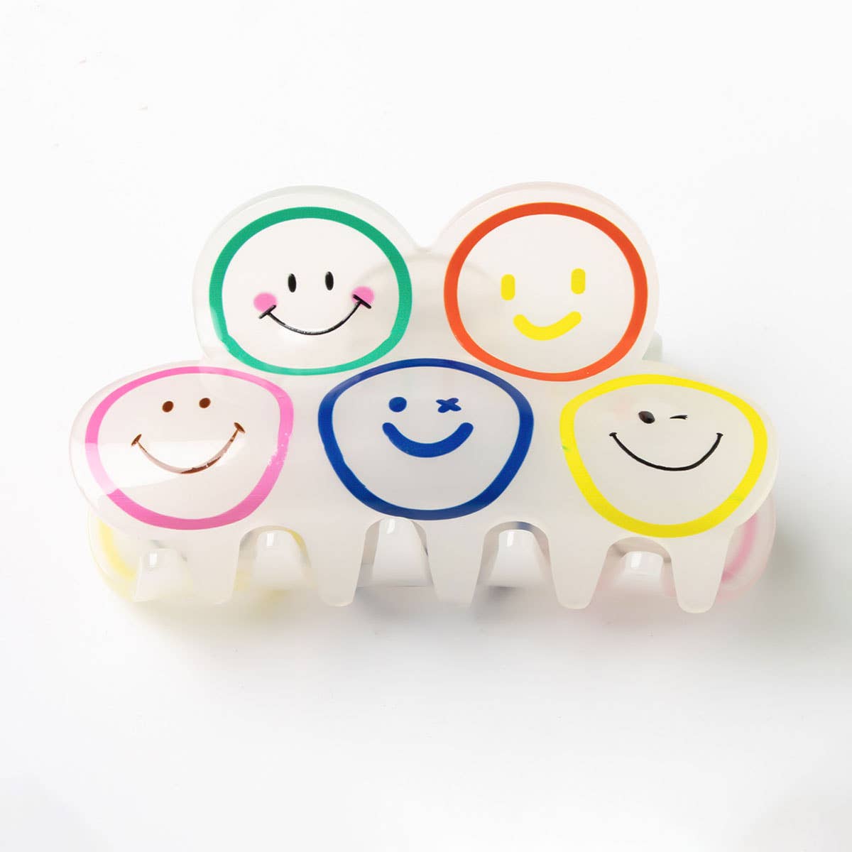 JTTP Products Cartoon Smily Hair Claw Clip available in Joshua Tree at JT Trading Post