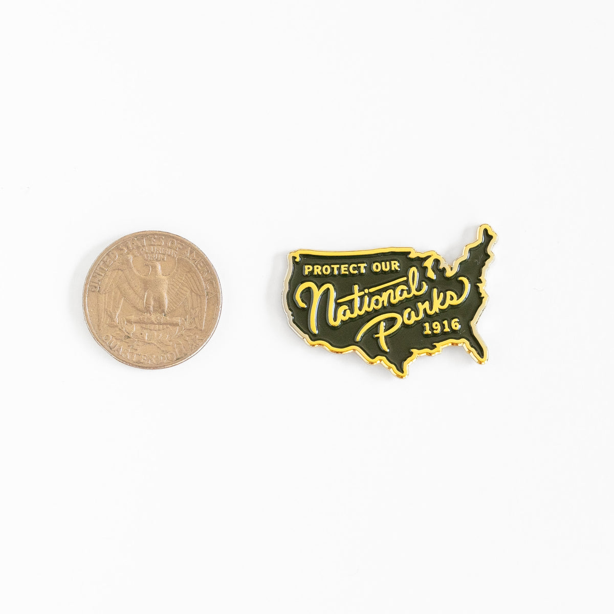 JTTP Products Protect Our National Parks Enamel Pin available in Joshua Tree at JT Trading Post