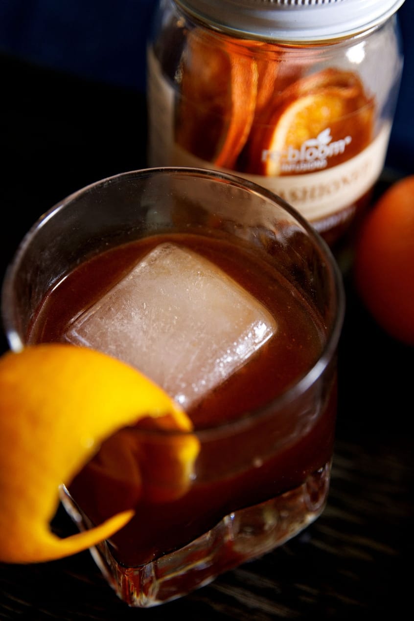 JTTP Products Re:Bloom Infusions | Old Fashioned Cocktail Mocktail available in Joshua Tree at JT Trading Post