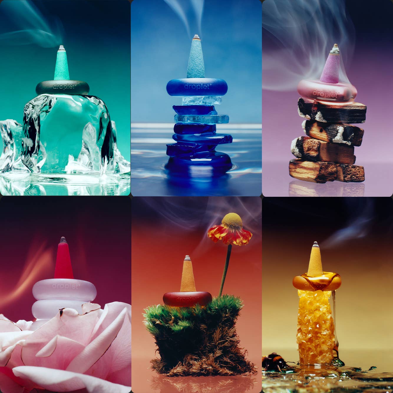 JTTP Products Ripple⁺ Incense Droplets Variety Pack available in Joshua Tree at JT Trading Post
