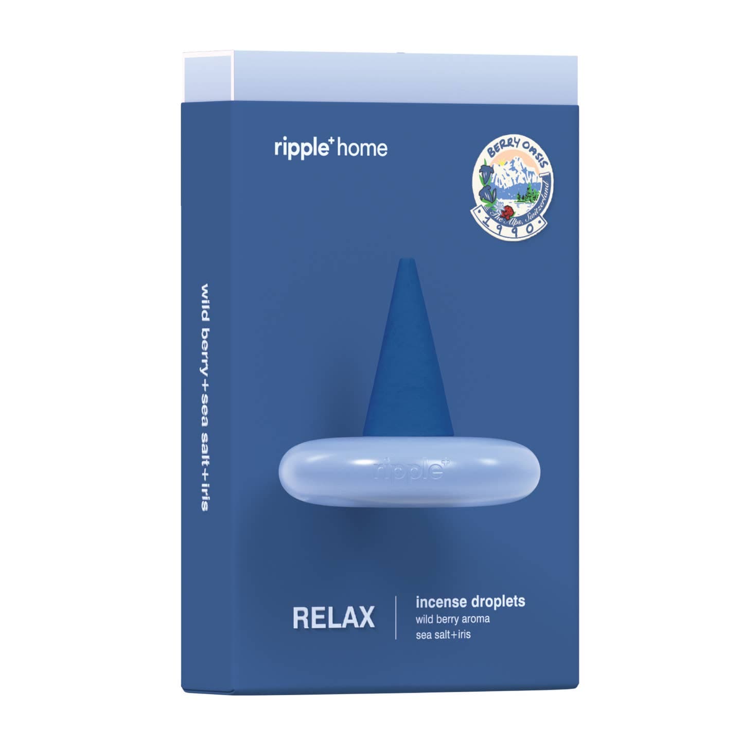 JTTP Products Ripple⁺ Relax Incense Droplets – Wild Berry available in Joshua Tree at JT Trading Post