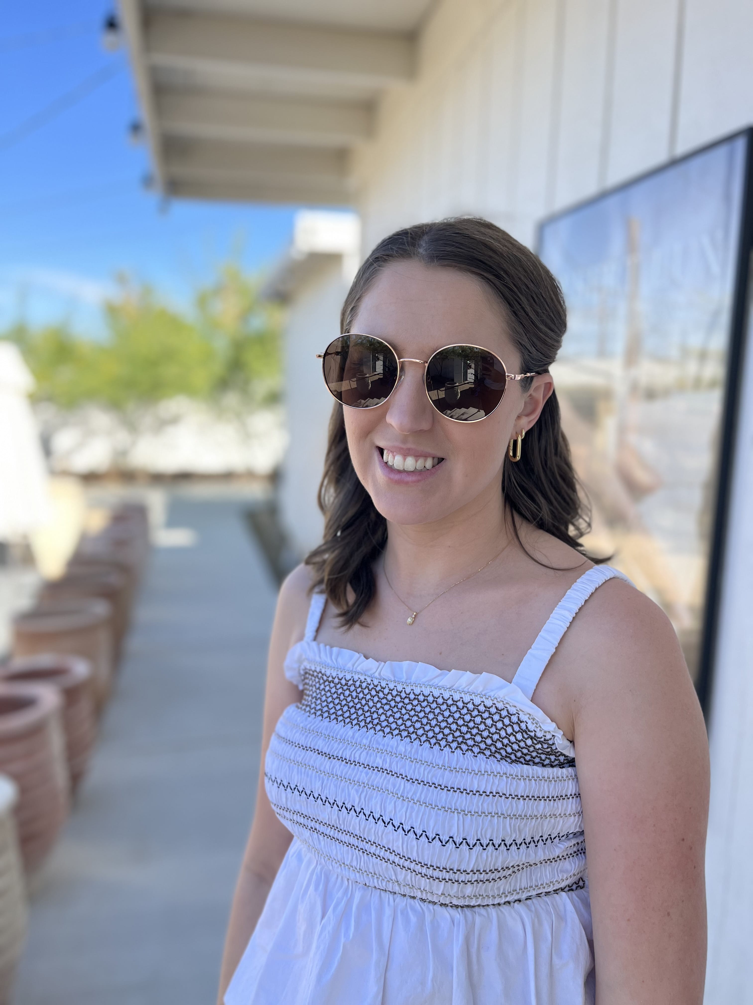 JTTP Products Silverlake Champagne + Brown Tint by DIME | Polarized Sunglasses available in Joshua Tree at JT Trading Post