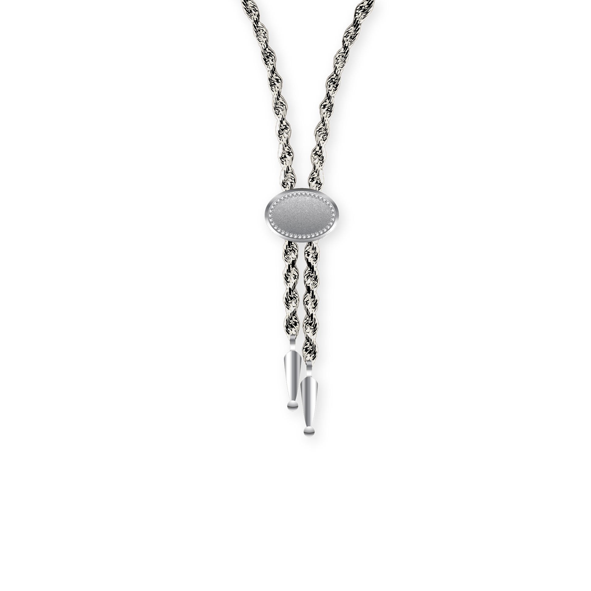JTTP Products SpurWest | Annley Bolo Tie Necklace | Silver available in Joshua Tree at JT Trading Post