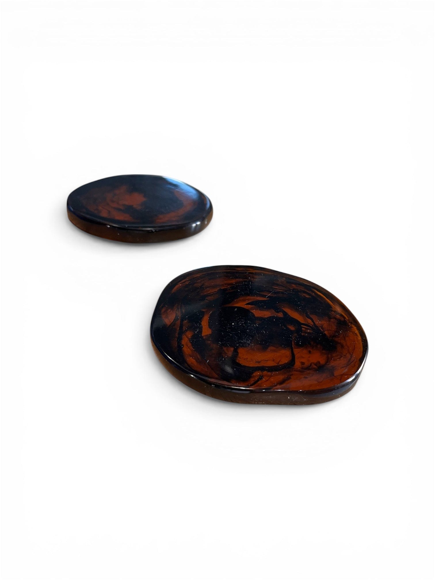 JTTP Products Tortoise Shell Resin Coasters available in Joshua Tree at JT Trading Post