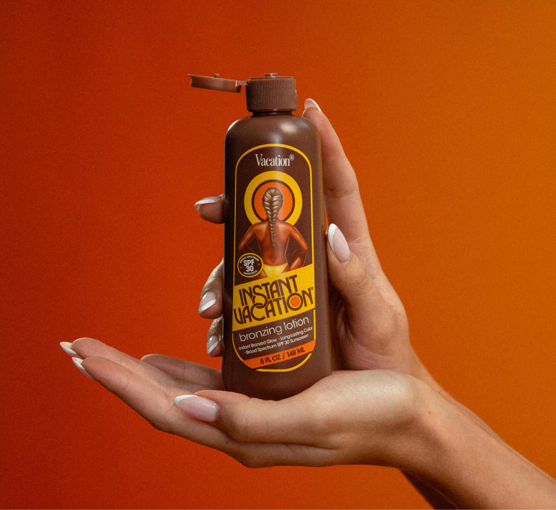 JTTP Products Vacation: Instant Vacation Bronzing Lotion SPF 30 available in Joshua Tree at JT Trading Post