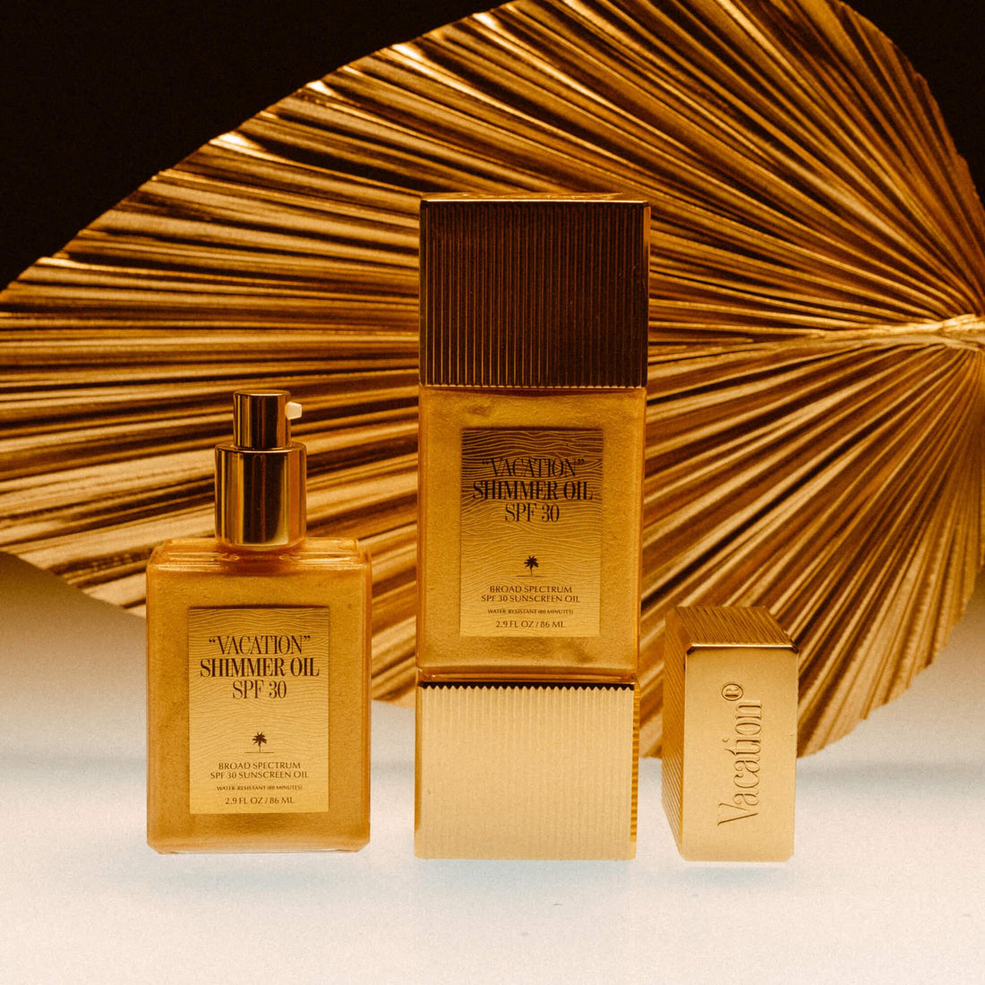 JTTP Products Vacation: Shimmer Oil SPF 30 | SPF 30 Body Oil available in Joshua Tree at JT Trading Post