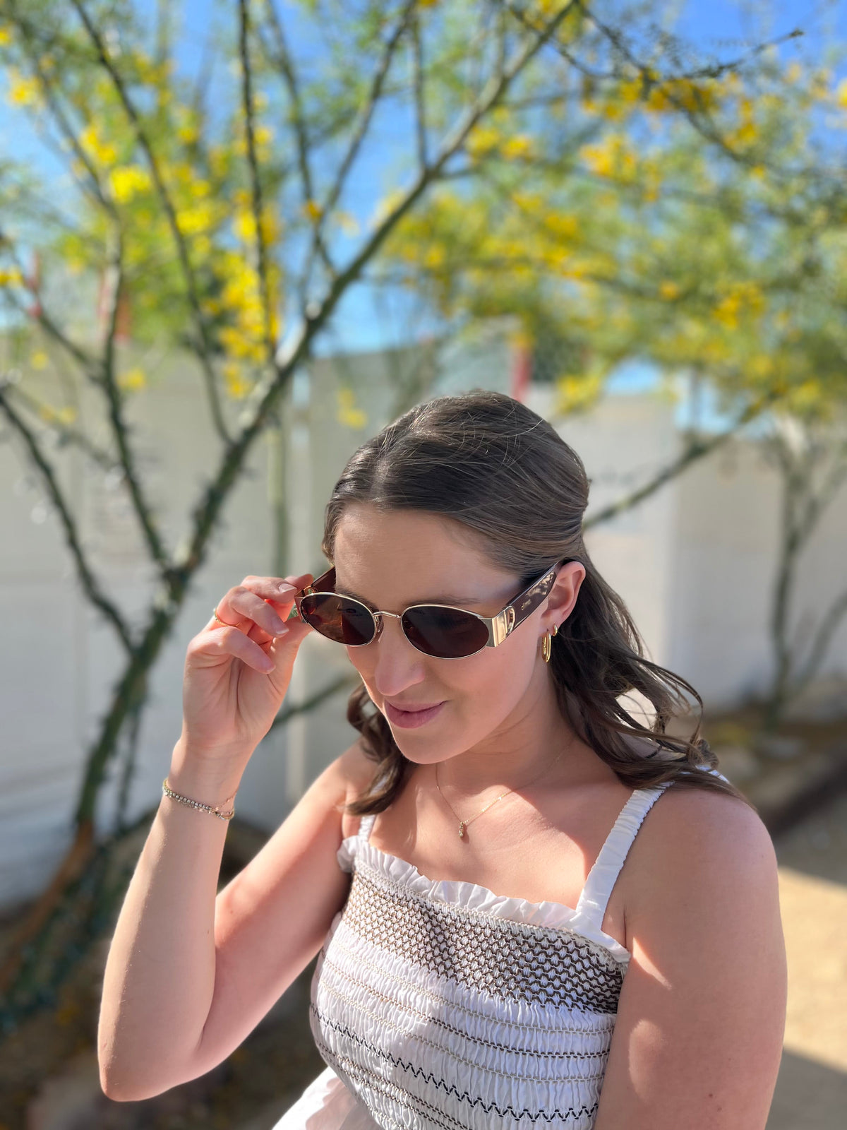 JTTP Products Vine Gold w/ Mocha by DIME | Polarized Sunglasses available in Joshua Tree at JT Trading Post