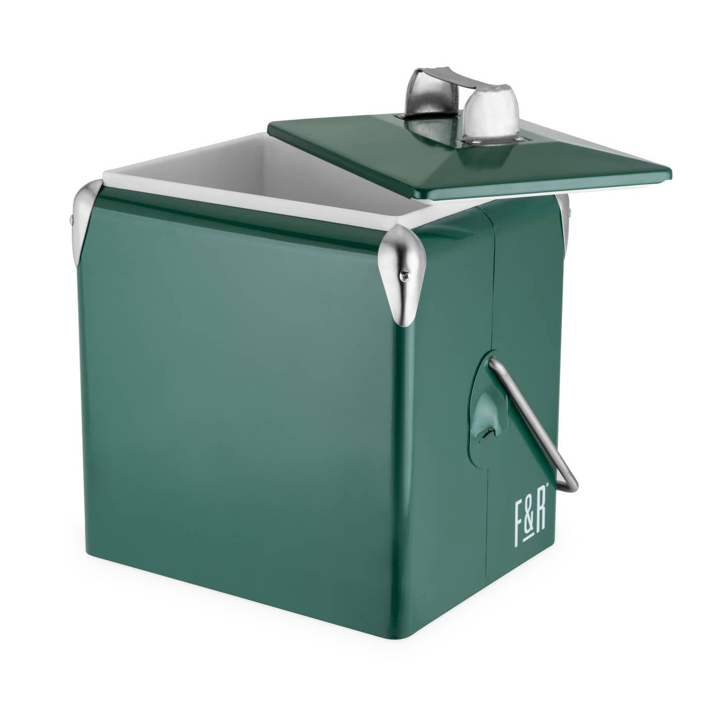 JTTP Products Vintage Metal Cooler | Green available in Joshua Tree at JT Trading Post