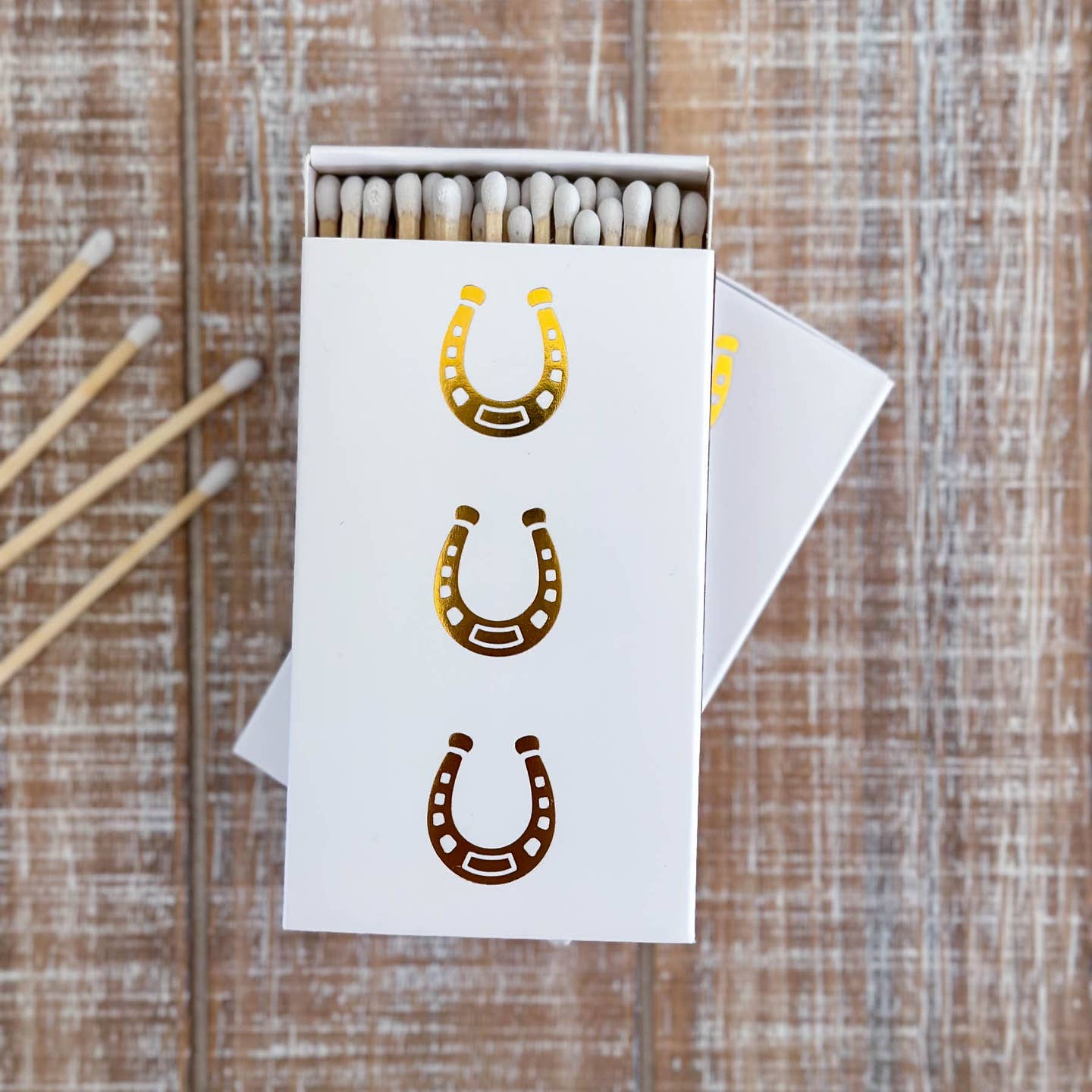 JTTP Products Horseshoe Matches with Gold Foil available in Joshua Tree at JT Trading Post