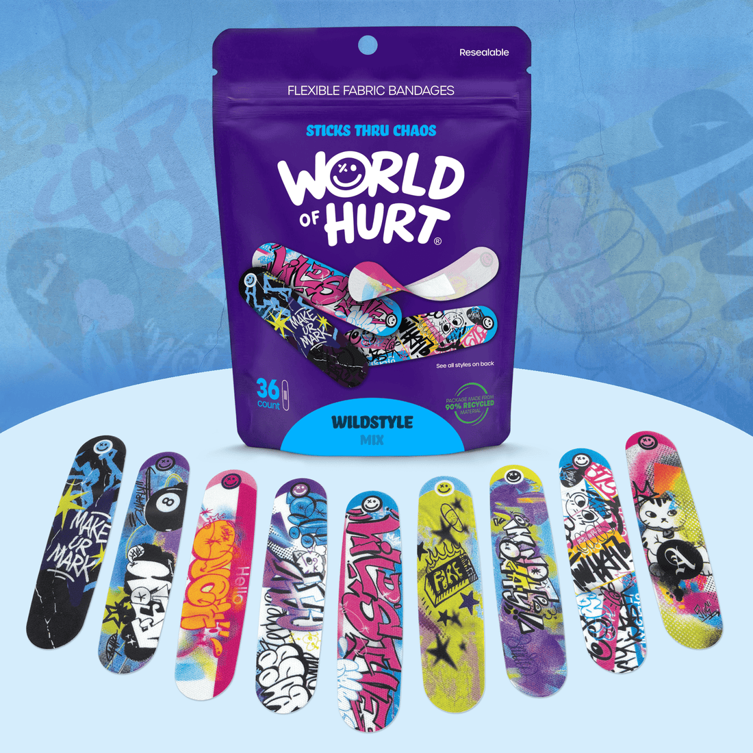 JTTP Products World of Hurt Bandages available in Joshua Tree at JT Trading Post