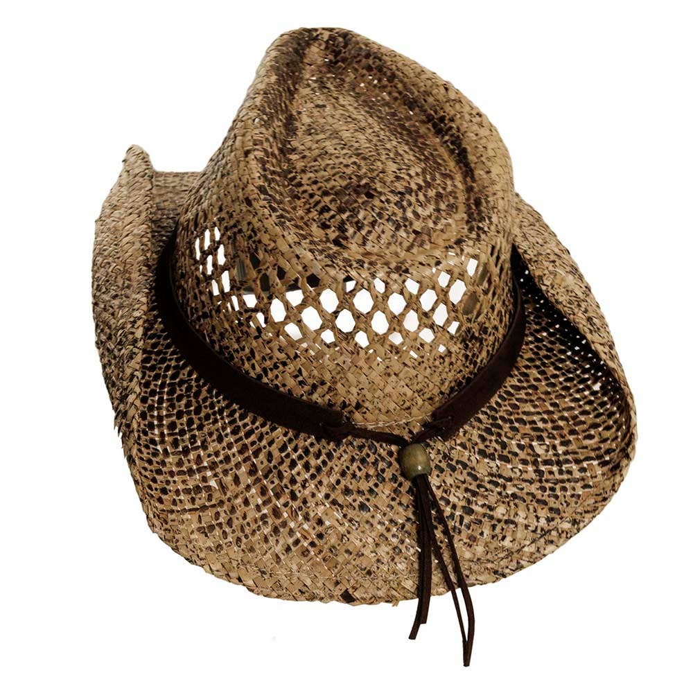 JTTP Products Woven Seagrass Straw Cowboy Hat available in Joshua Tree at JT Trading Post
