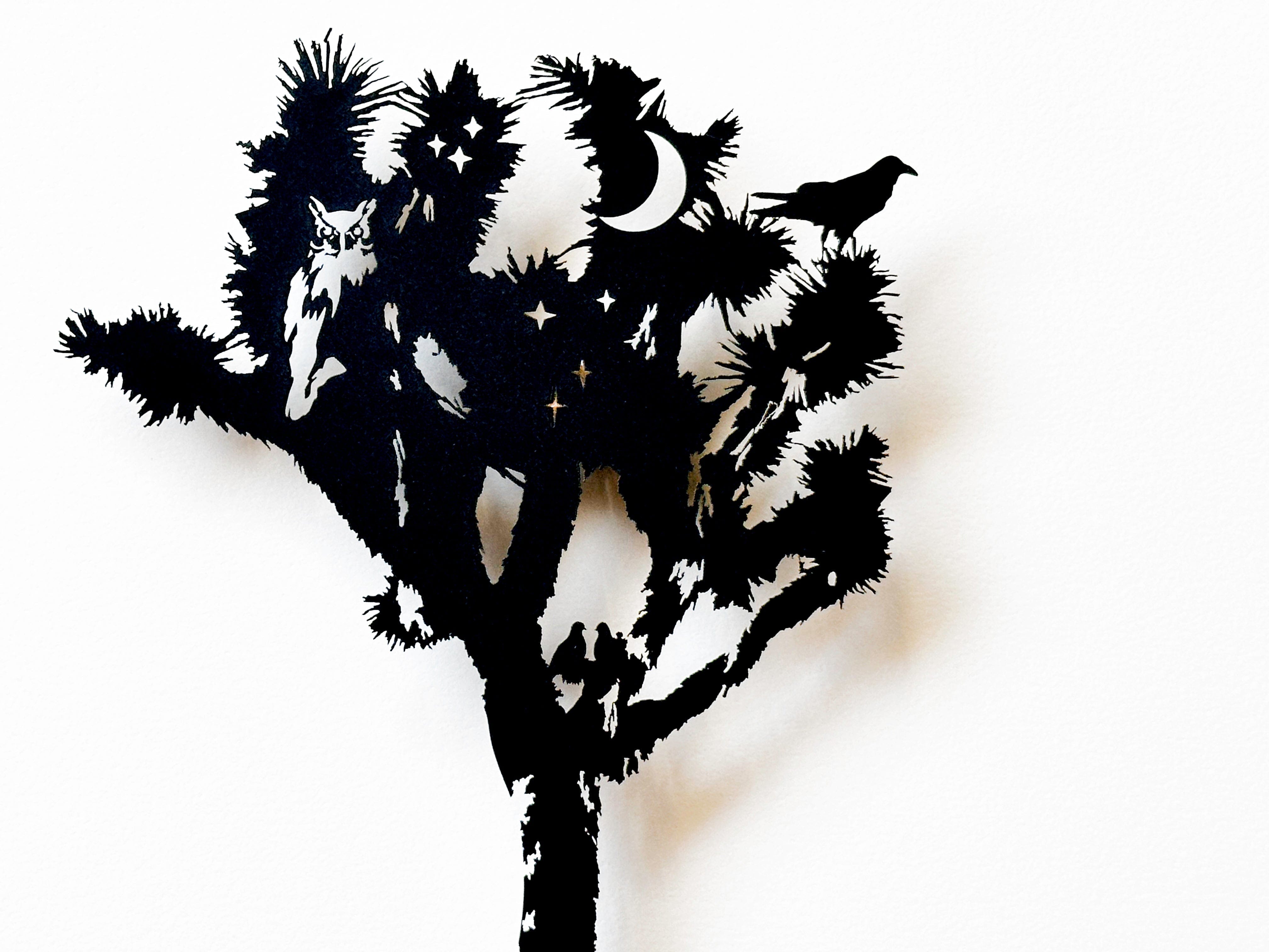 kreaturetown Joshua Tree:  "Tree"  5x7 Cut Paper available in Joshua Tree at JT Trading Post