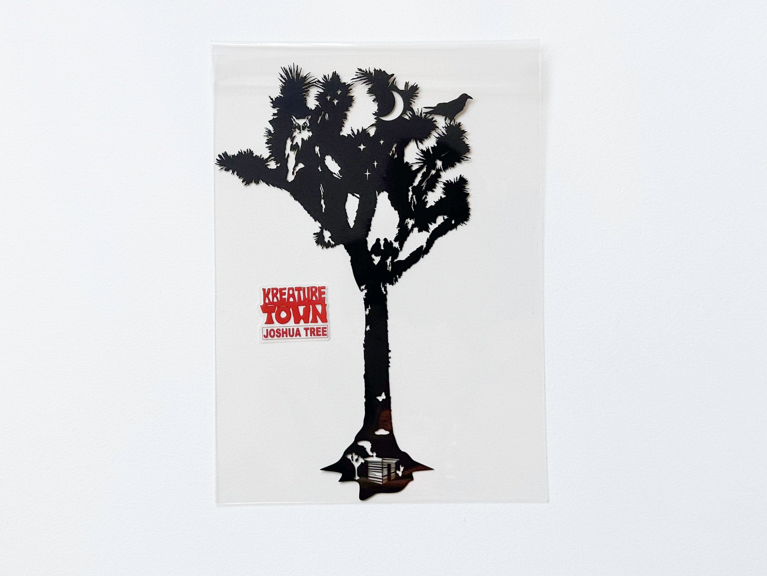 kreaturetown Joshua Tree:  "Tree"  5x7 Cut Paper available in Joshua Tree at JT Trading Post