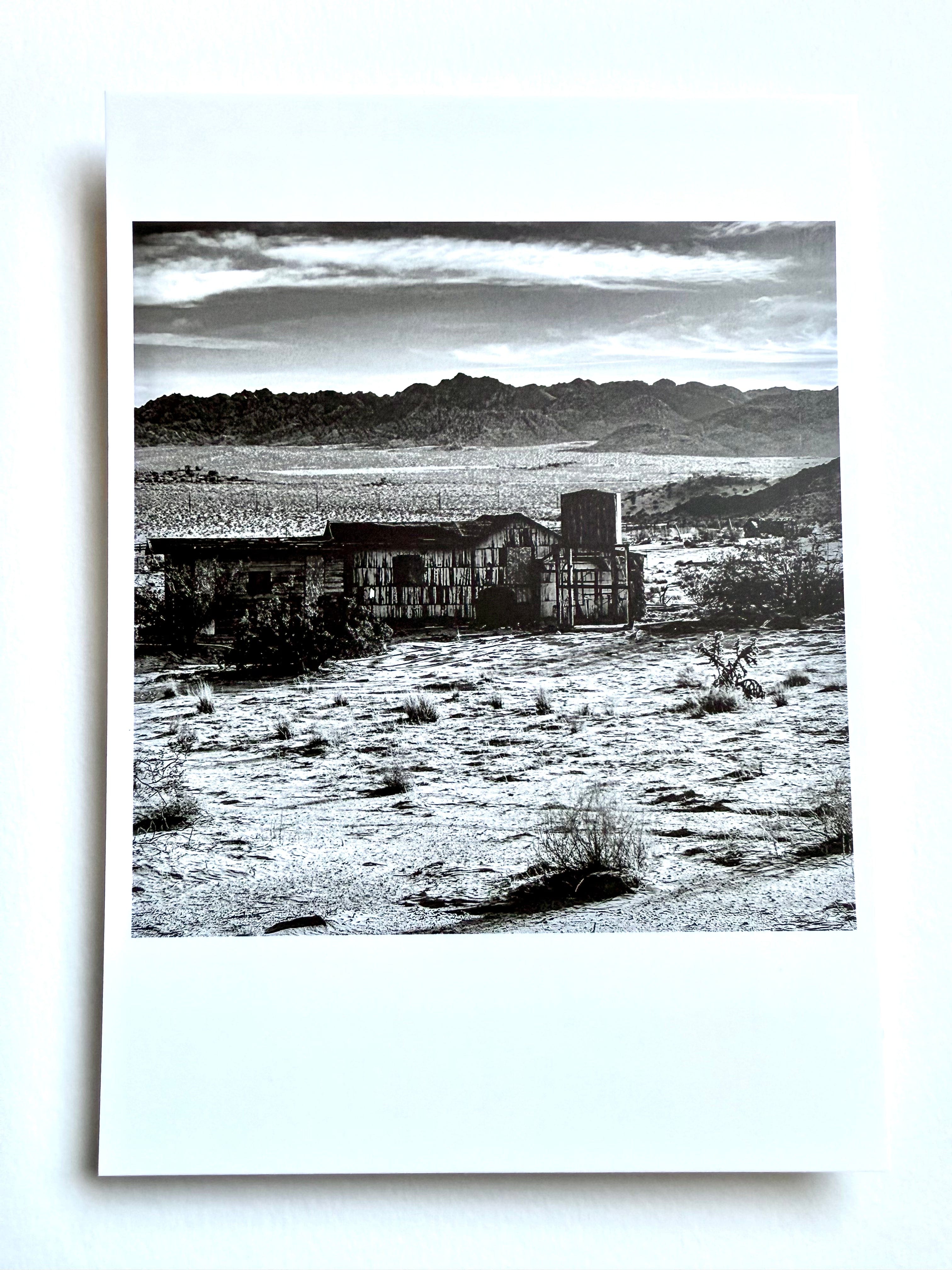 kreaturetown Postcard Photo: Abandoned Homestead available in Joshua Tree at JT Trading Post