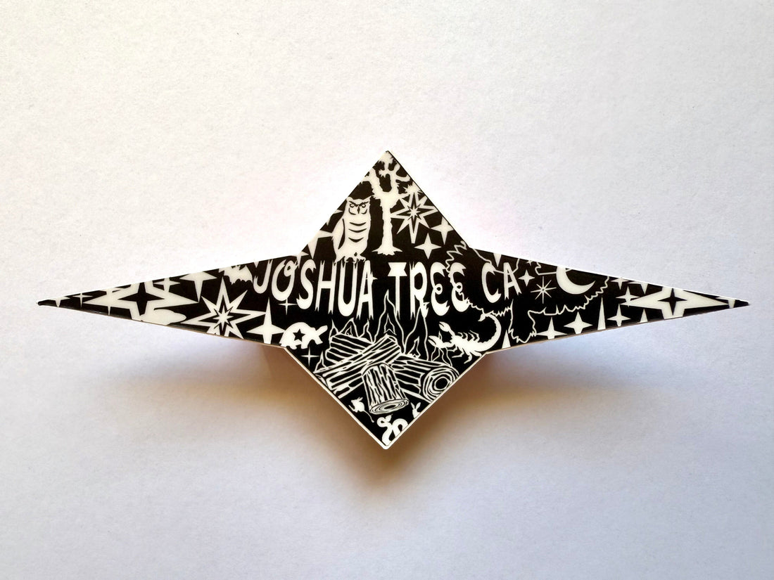 Star Ship Sticker-Joshua Tree Campfire