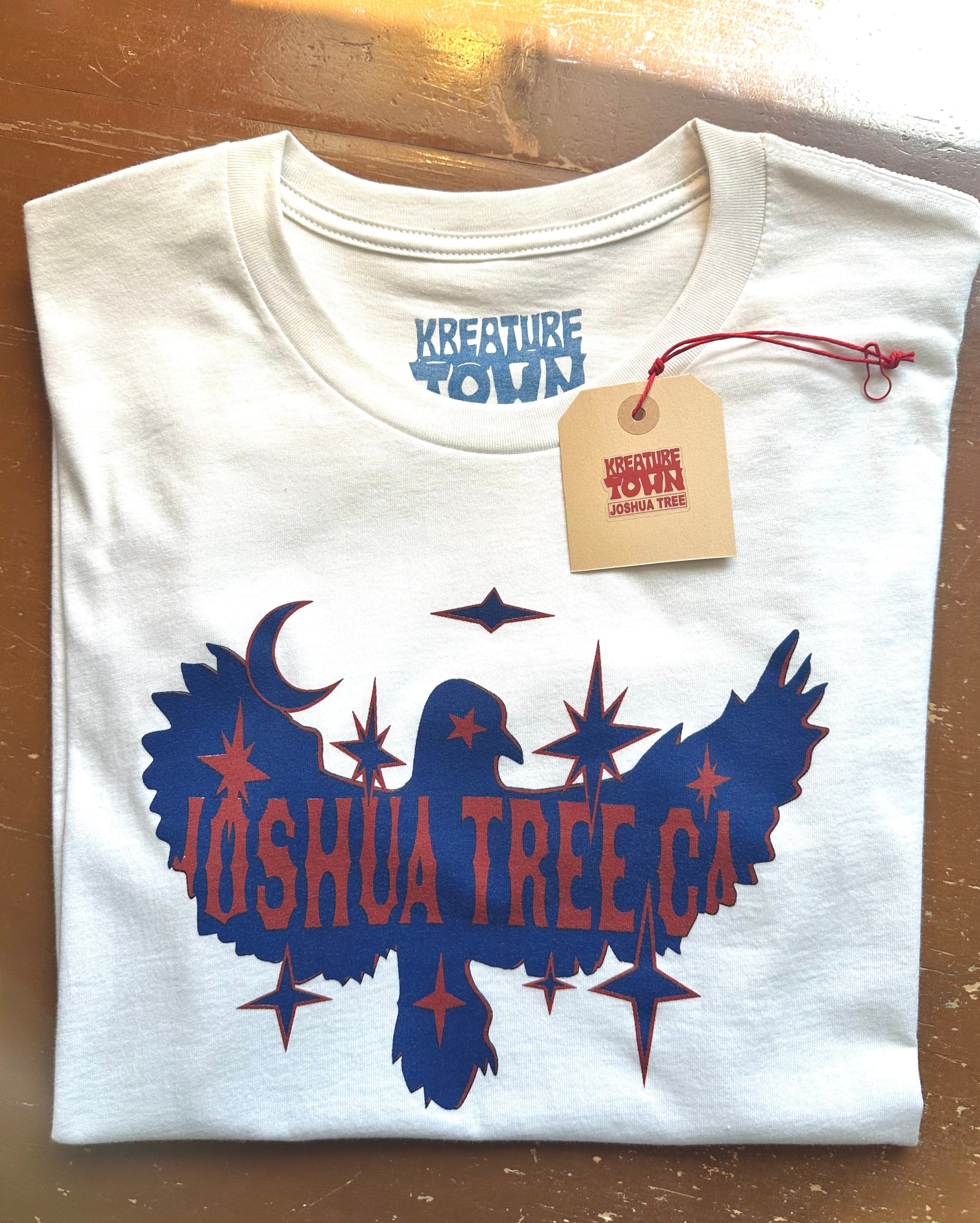 kreaturetown T-Shirt: StarlightHawk available in Joshua Tree at JT Trading Post