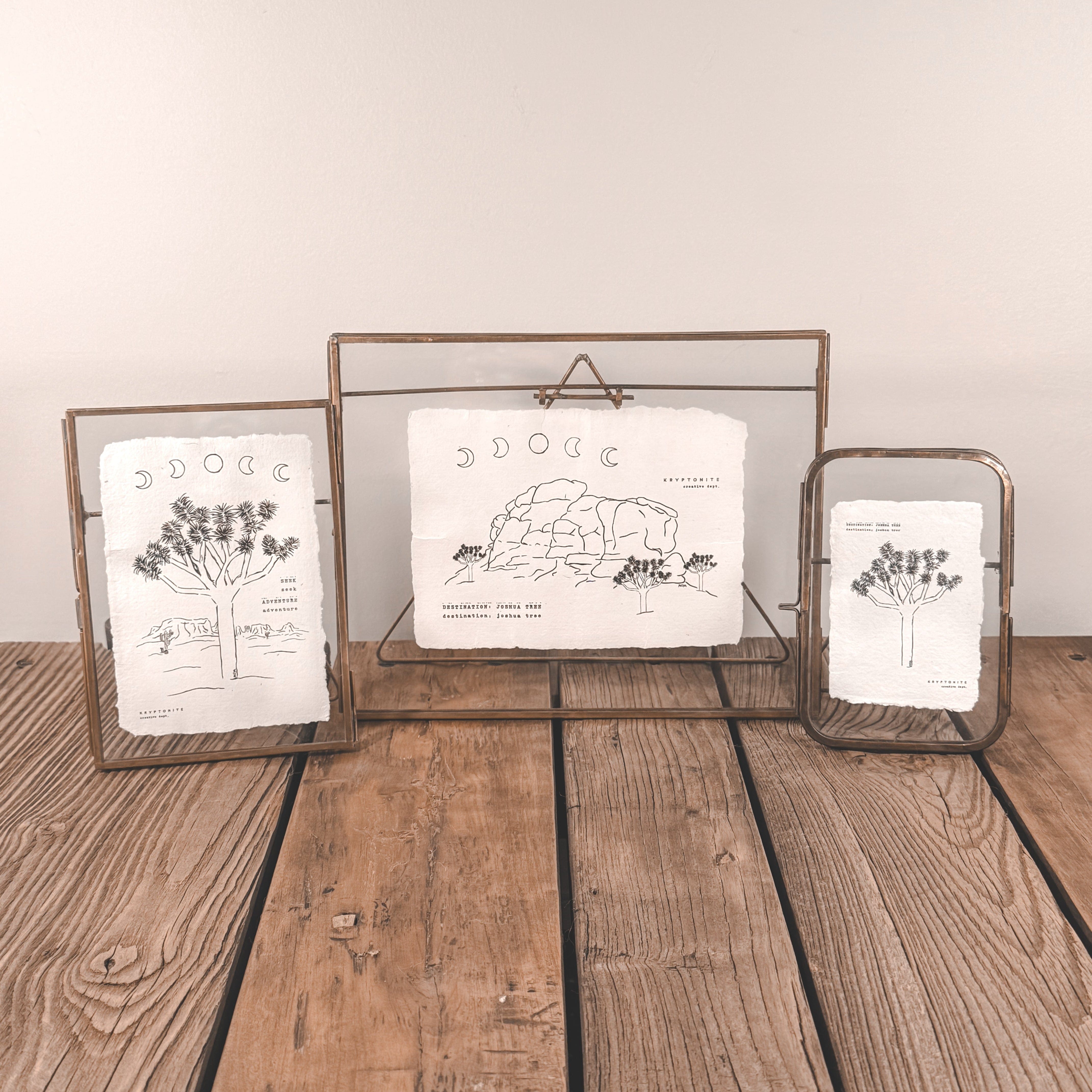 KRYPTONITE 4" x 6" Joshua Tree Print available in Joshua Tree at JT Trading Post