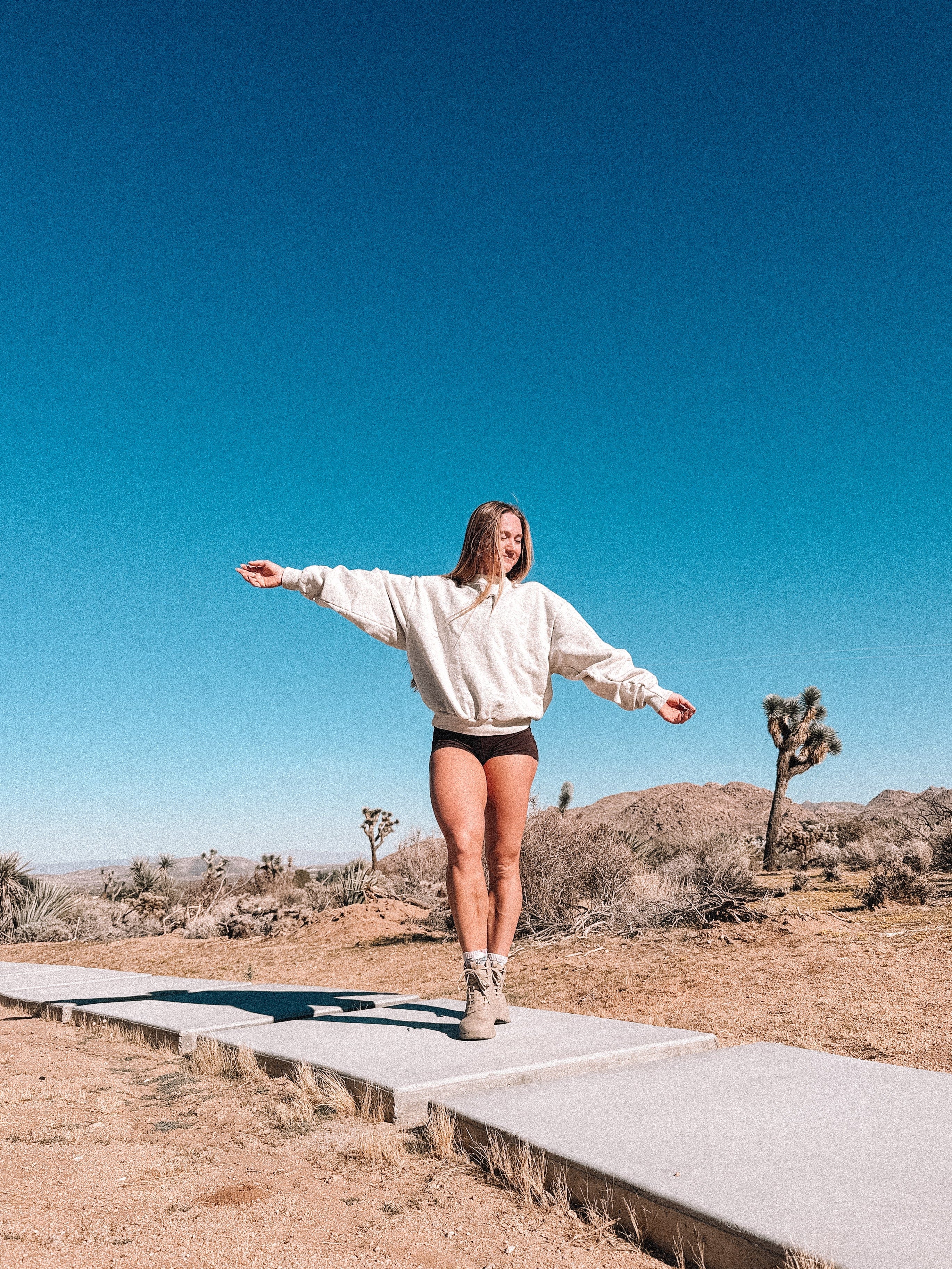 KRYPTONITE Destination: Joshua Tree Oversized Crew Neck available in Joshua Tree at JT Trading Post