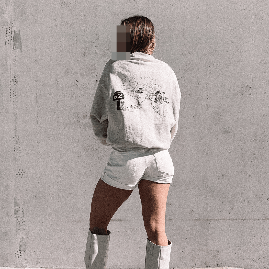 Destination: Joshua Tree Oversized Crew Neck