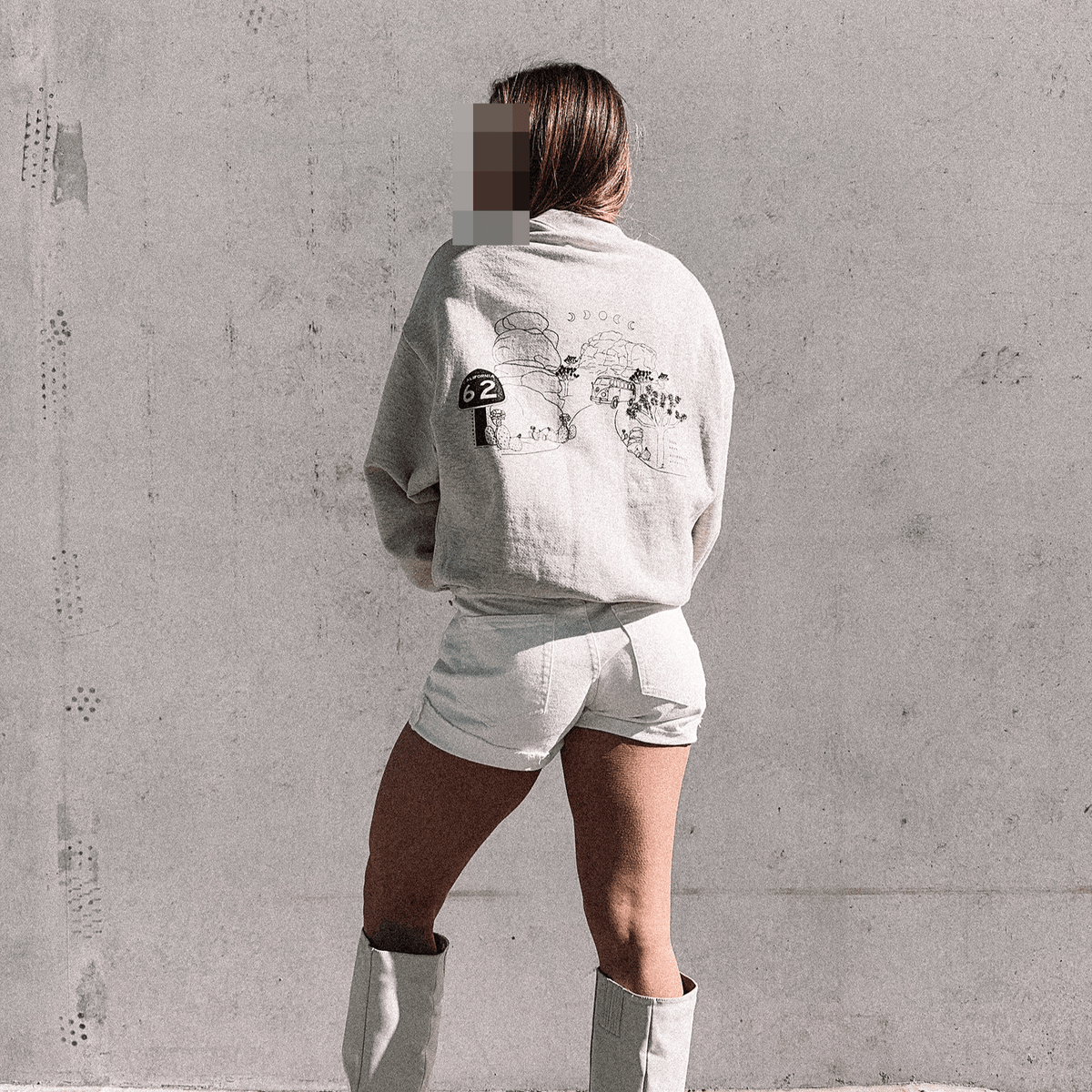 Destination: Joshua Tree Oversized Crew Neck
