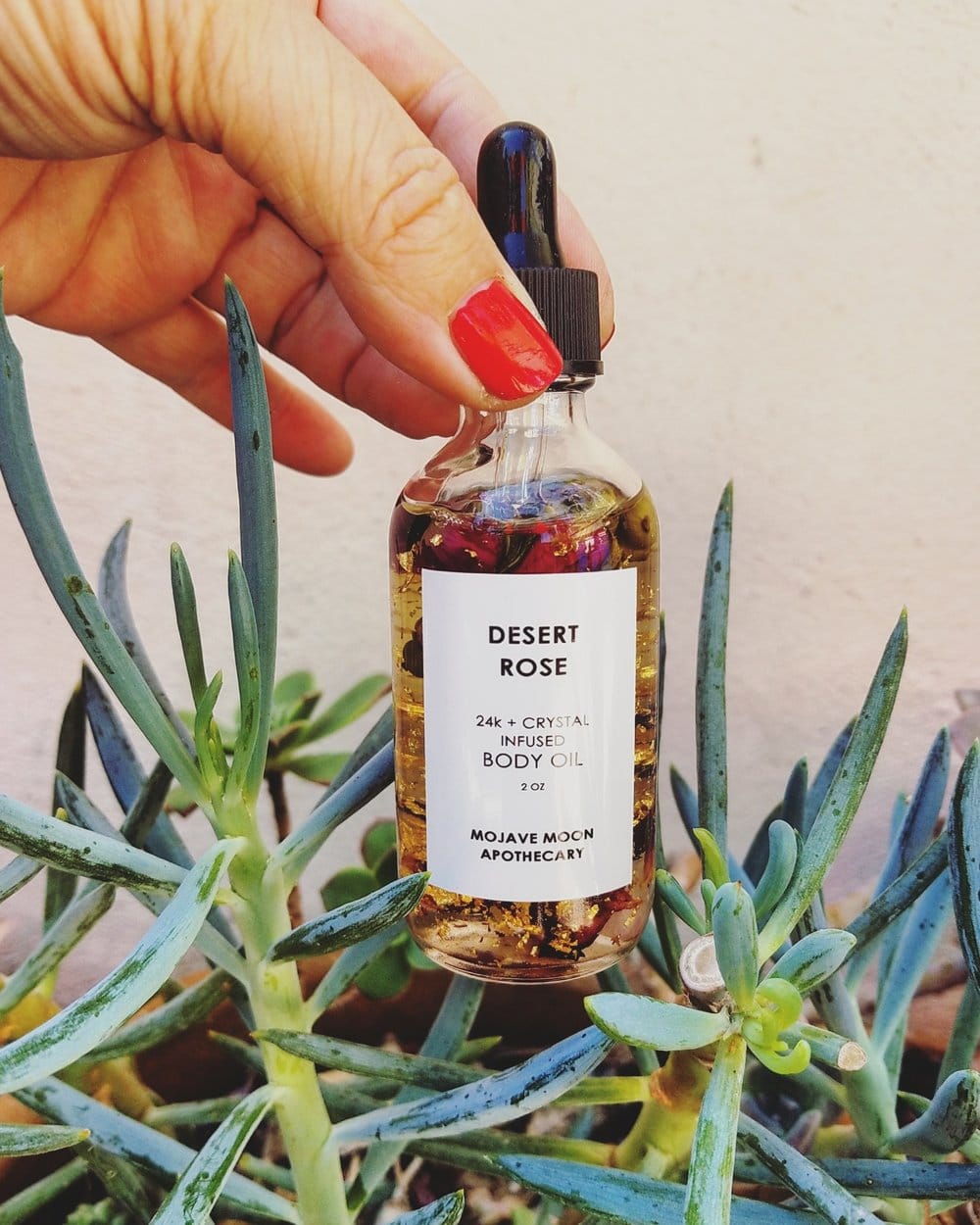 Mojave Moon Apothecary 24kt + Crystal Body Oil available in Joshua Tree at JT Trading Post