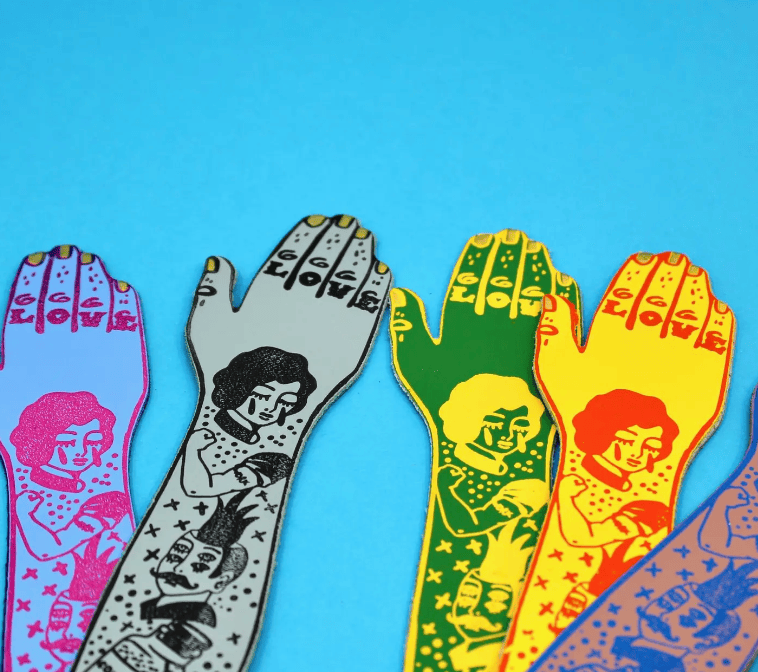 Opal Atlas Ark Colour Design Bookmark available in Joshua Tree at JT Trading Post