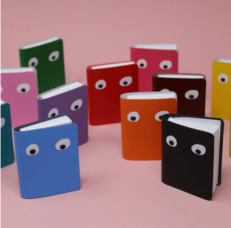 Opal Atlas Ark Leather Mini Notebook with Eyes available in Joshua Tree at JT Trading Post