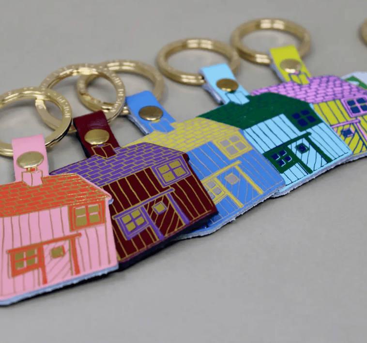 Opal Atlas Ark Colour Design Keychain available in Joshua Tree at JT Trading Post