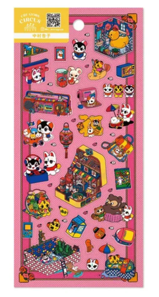 Opal Atlas Frontier Sticker Sheets - Creator's Circus available in Joshua Tree at JT Trading Post