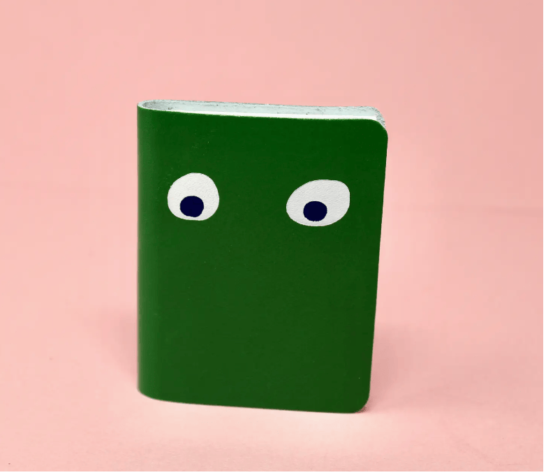 Opal Atlas Ark Leather Mini Notebook with Eyes available in Joshua Tree at JT Trading Post