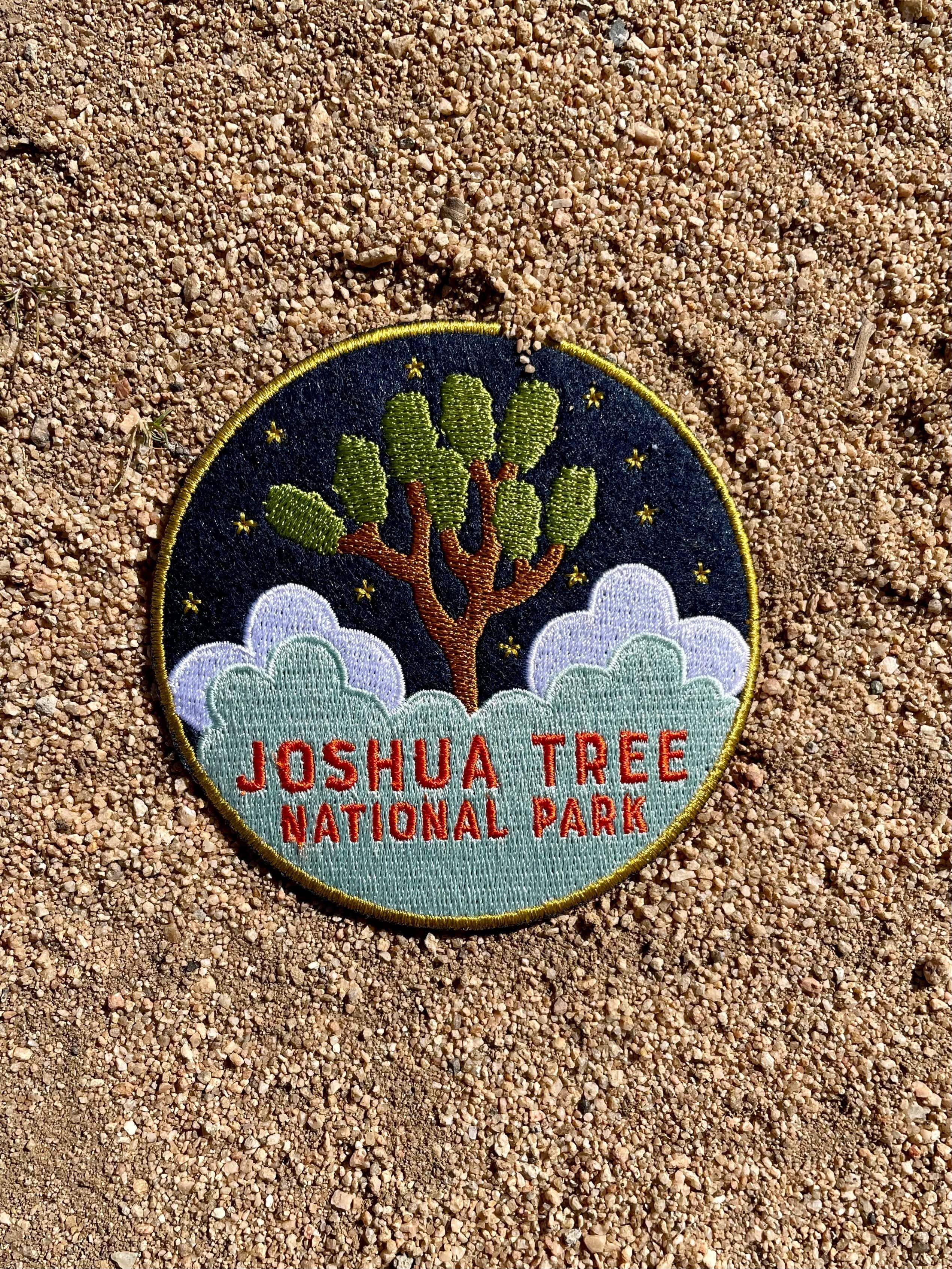Opal Atlas Joshua Tree National Park Round Patch available in Joshua Tree at JT Trading Post