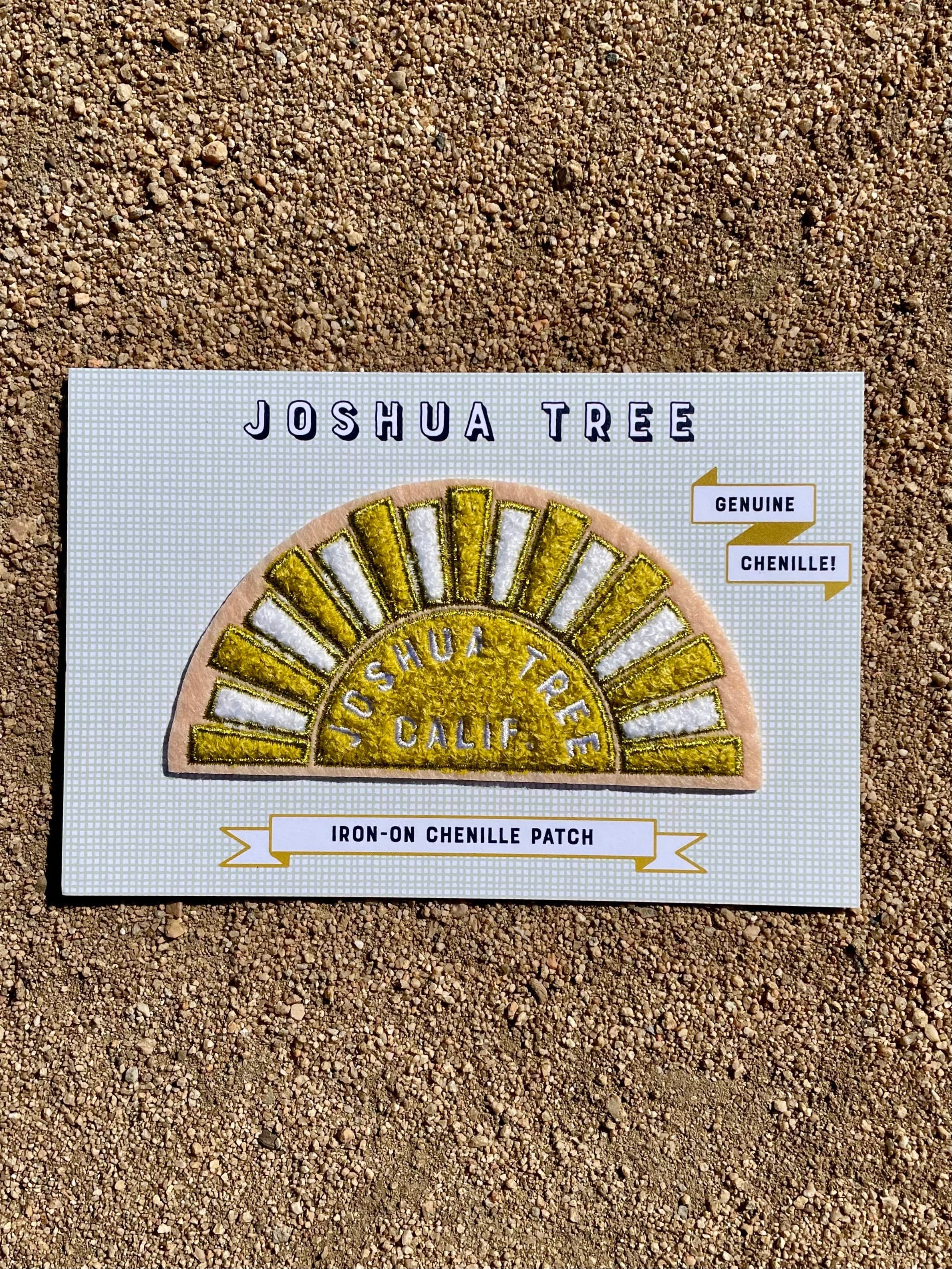 Opal Atlas Joshua Tree Sunshine Chenille Patch available in Joshua Tree at JT Trading Post
