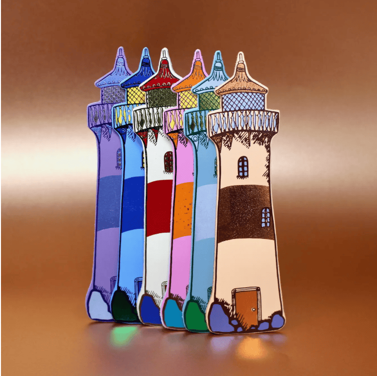 Opal Atlas Ark Colour Design Bookmark available in Joshua Tree at JT Trading Post