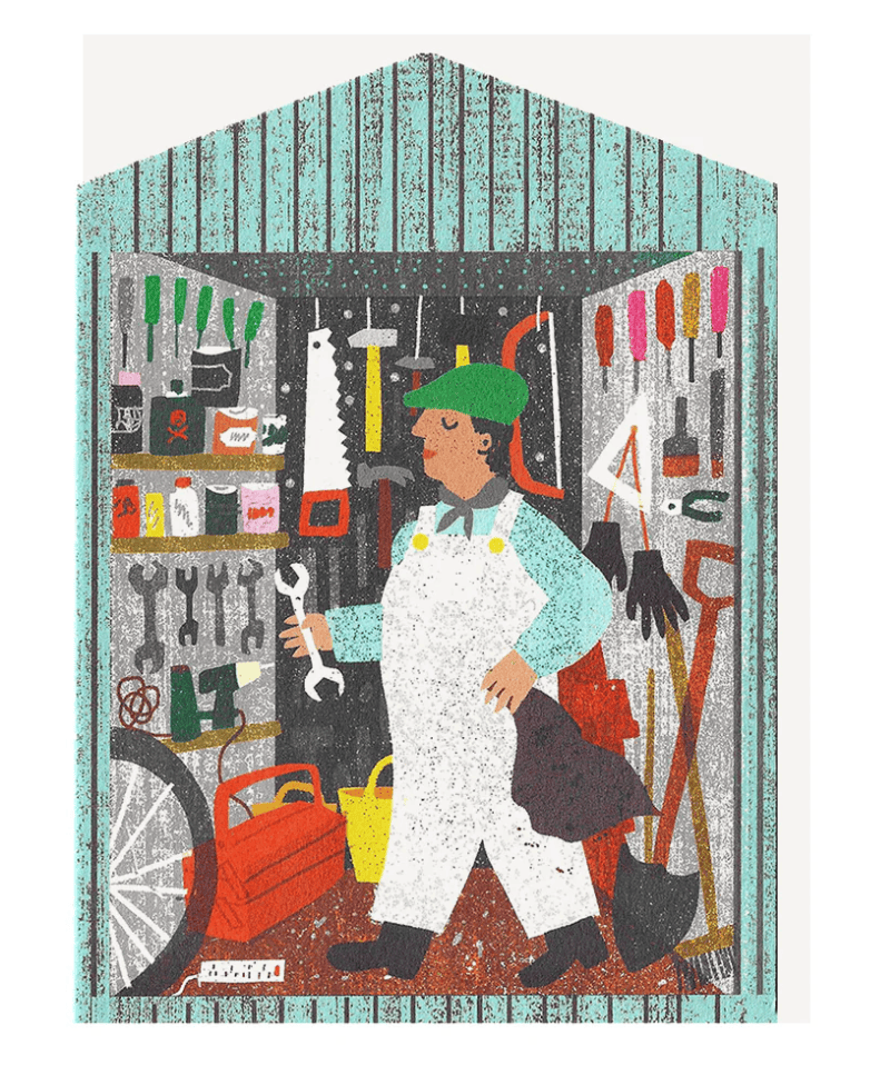 Opal Atlas The Printed Peanut Greeting Cards available in Joshua Tree at JT Trading Post