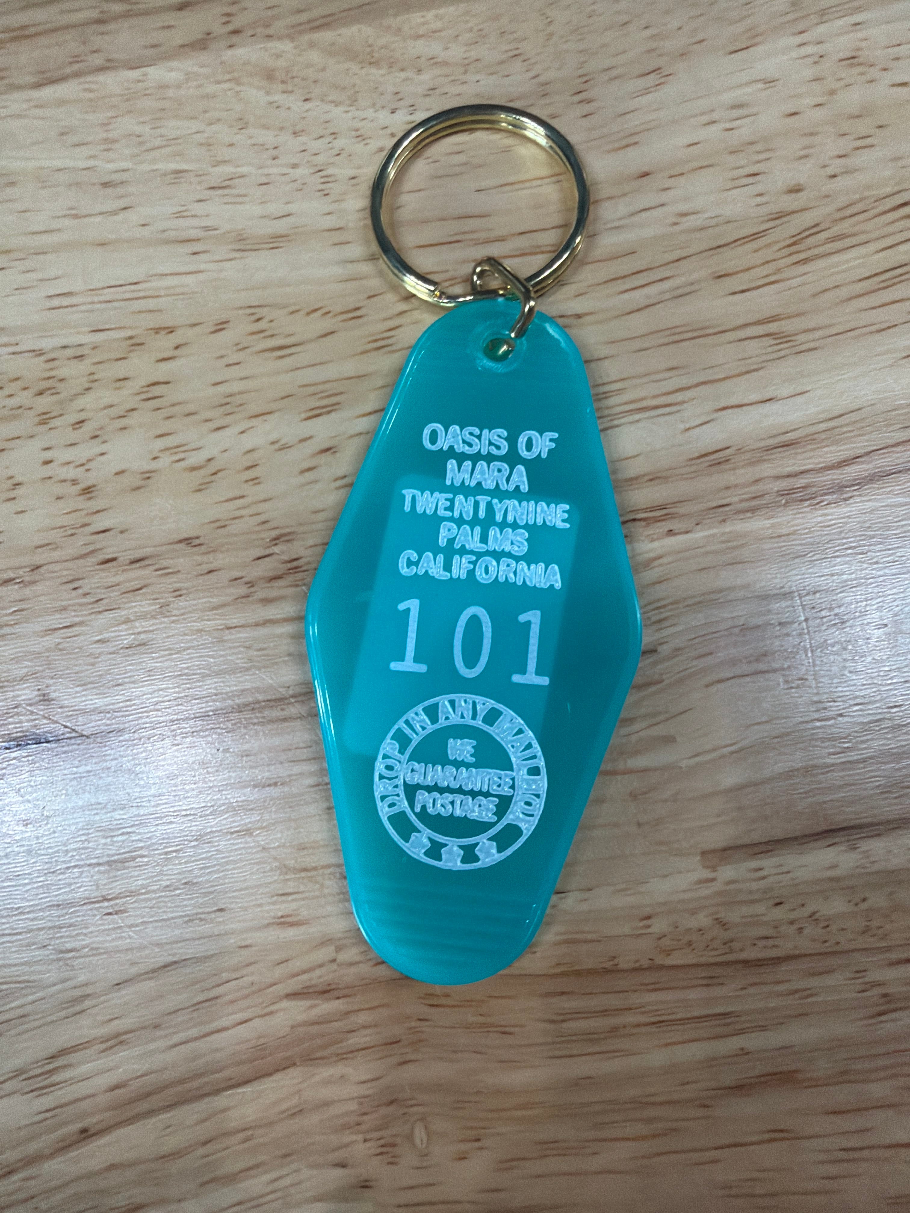 Opal Atlas Oasis of Mara Keychain available in Joshua Tree at JT Trading Post