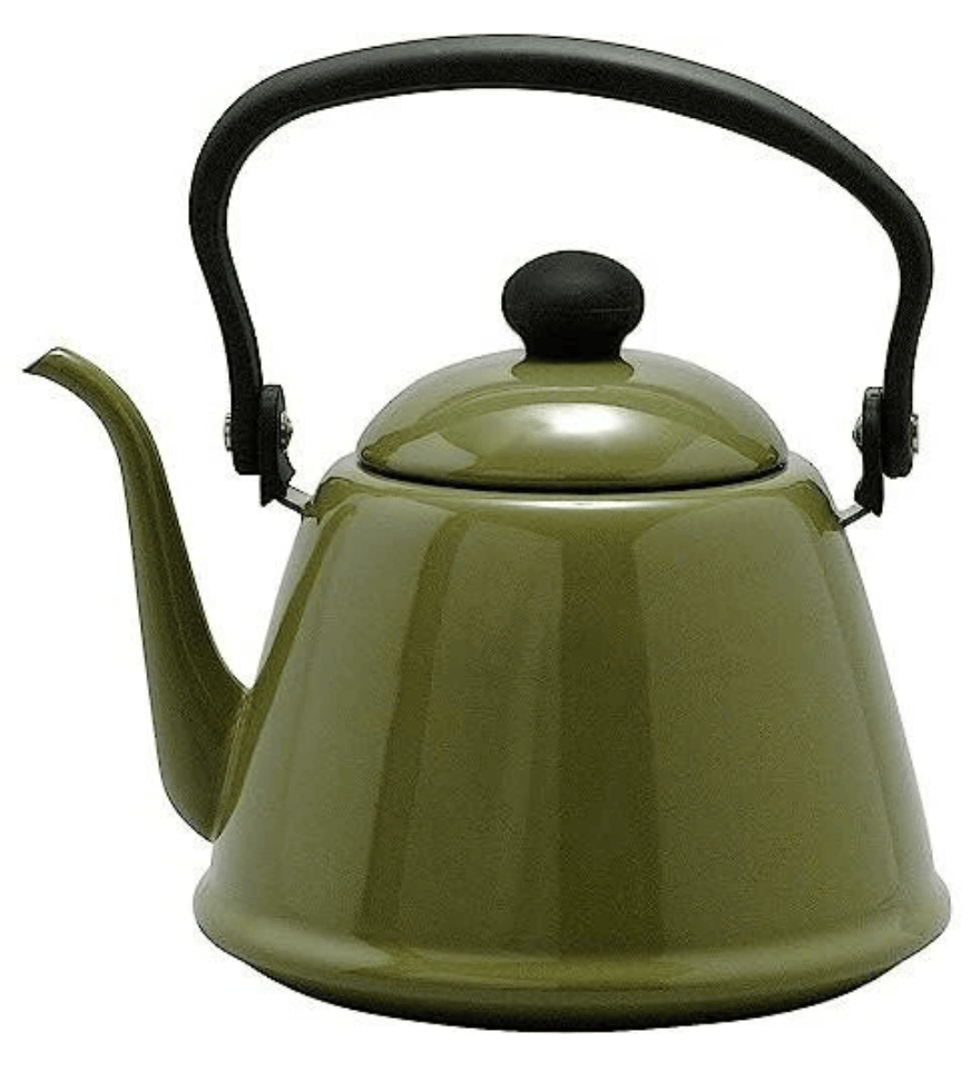 Opal Atlas Japanese Enamel Drip Kettle available in Joshua Tree at JT Trading Post