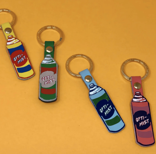 Opal Atlas Ark Colour Design Keychain available in Joshua Tree at JT Trading Post