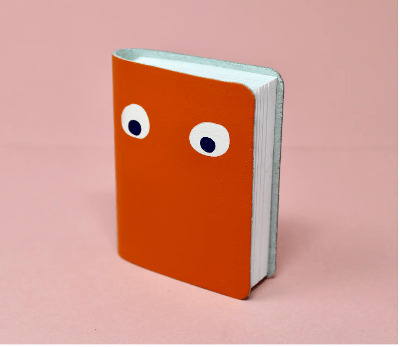 Opal Atlas Ark Leather Mini Notebook with Eyes available in Joshua Tree at JT Trading Post