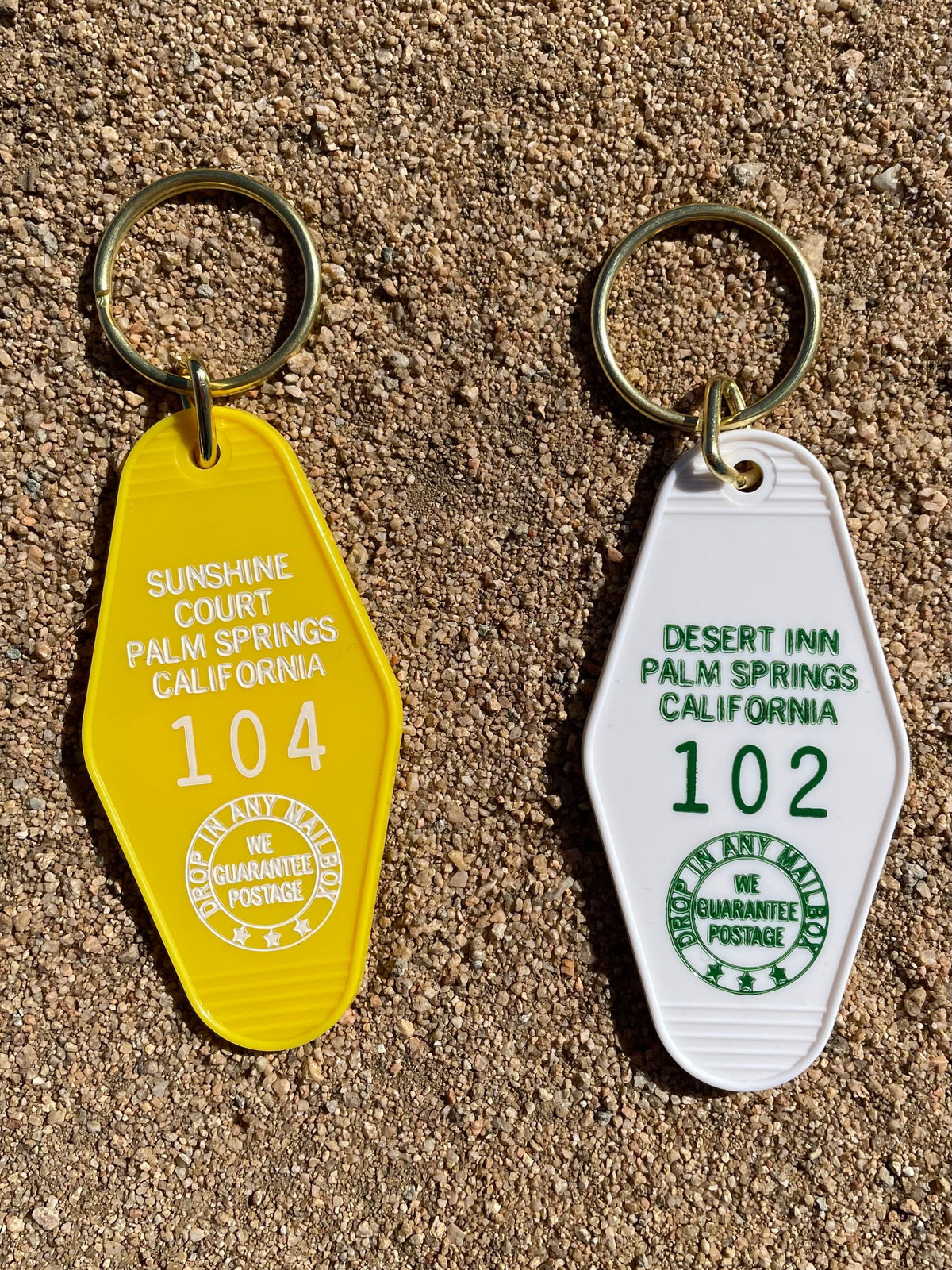 Opal Atlas Palm Springs Keychain available in Joshua Tree at JT Trading Post
