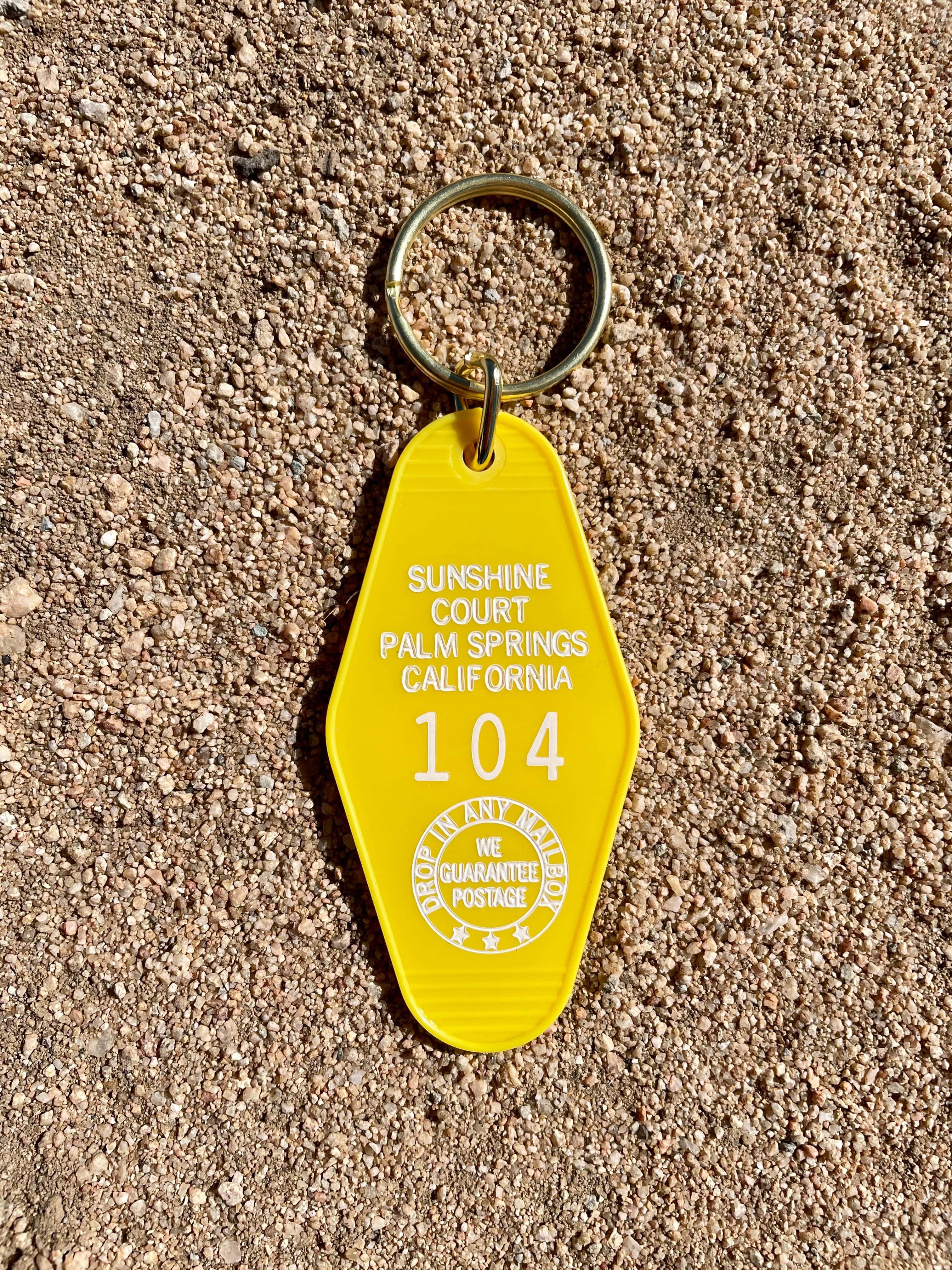 Opal Atlas Palm Springs Keychain available in Joshua Tree at JT Trading Post