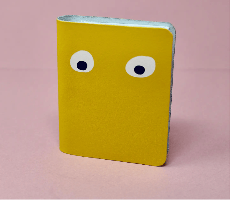 Opal Atlas Ark Leather Mini Notebook with Eyes available in Joshua Tree at JT Trading Post