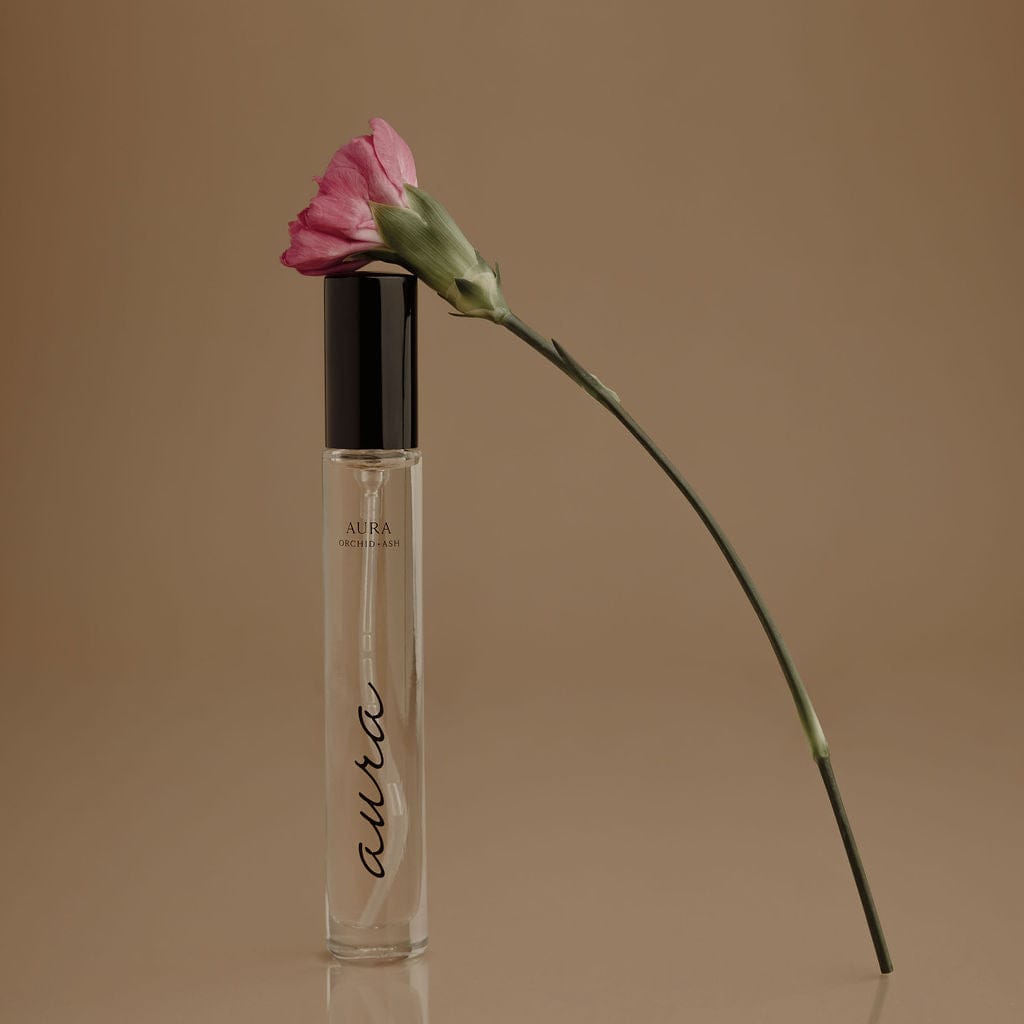 Orchid + Ash AURA Perfume Travel Spray available in Joshua Tree at JT Trading Post